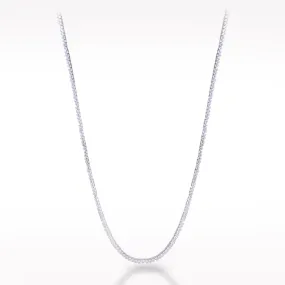 19.43ct Diamond White Gold Necklace