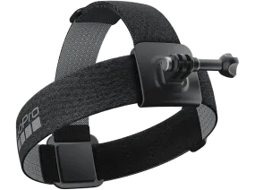 Accesorio cámara deportiva - GoPro Head Strap 2.0, 3 modos, Resistente al agua, Antideslizante, Negro