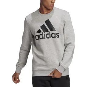 Adidas Mens Crewneck Logo Sweatshirt