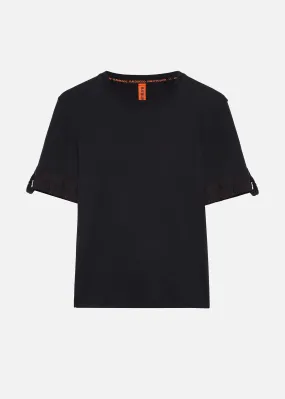 AIR BRAKE CUFF TEE BLACK