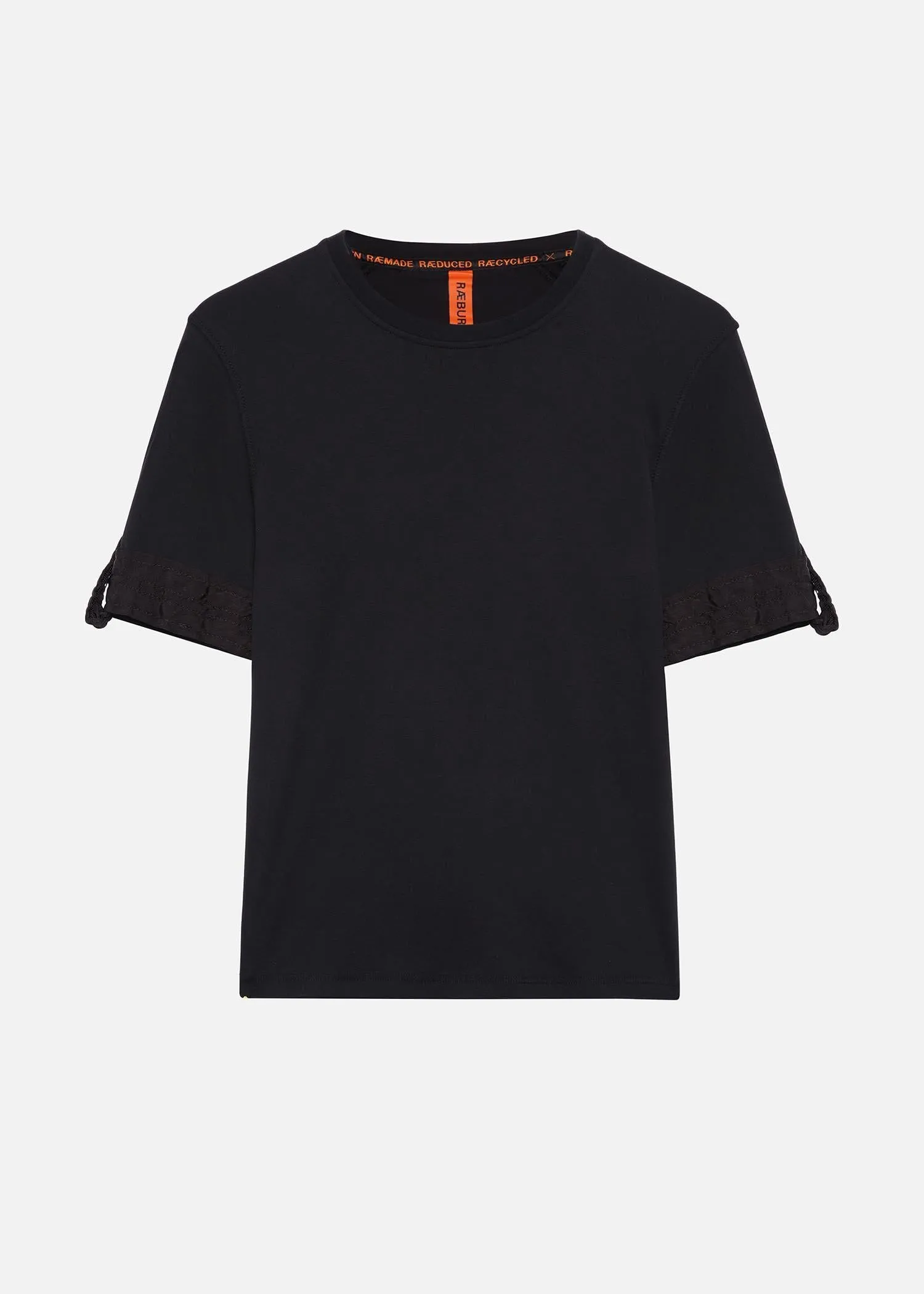 AIR BRAKE CUFF TEE BLACK