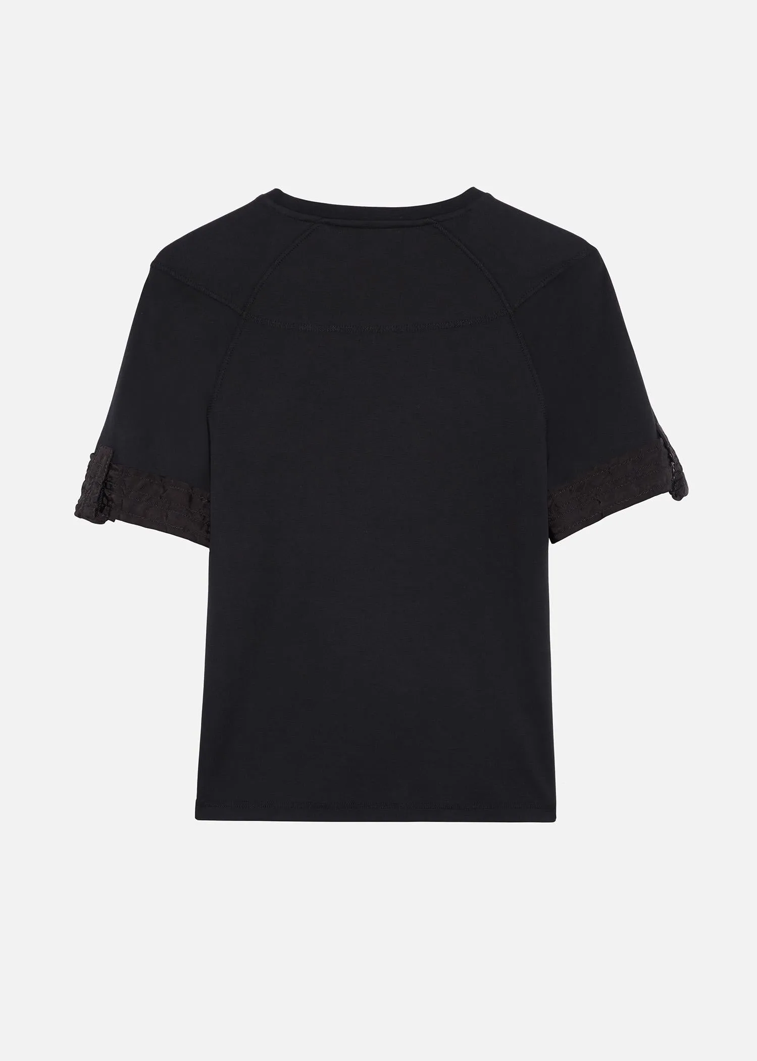 AIR BRAKE CUFF TEE BLACK