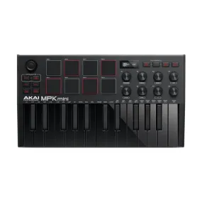 Akai Professional MPK Mini MKIII 25-Key MIDI Controller (Black)