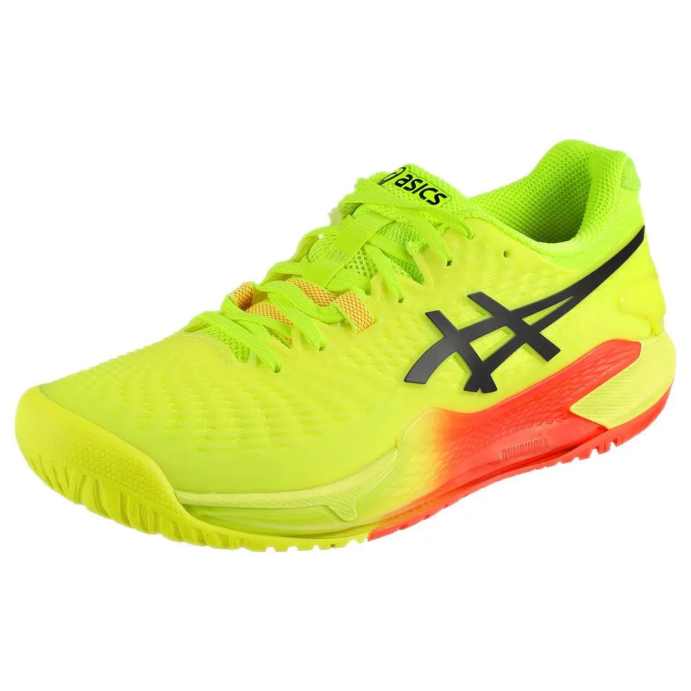 Asics Women's Gel-Resolution 9 - Paris - Safety Yellow/Black