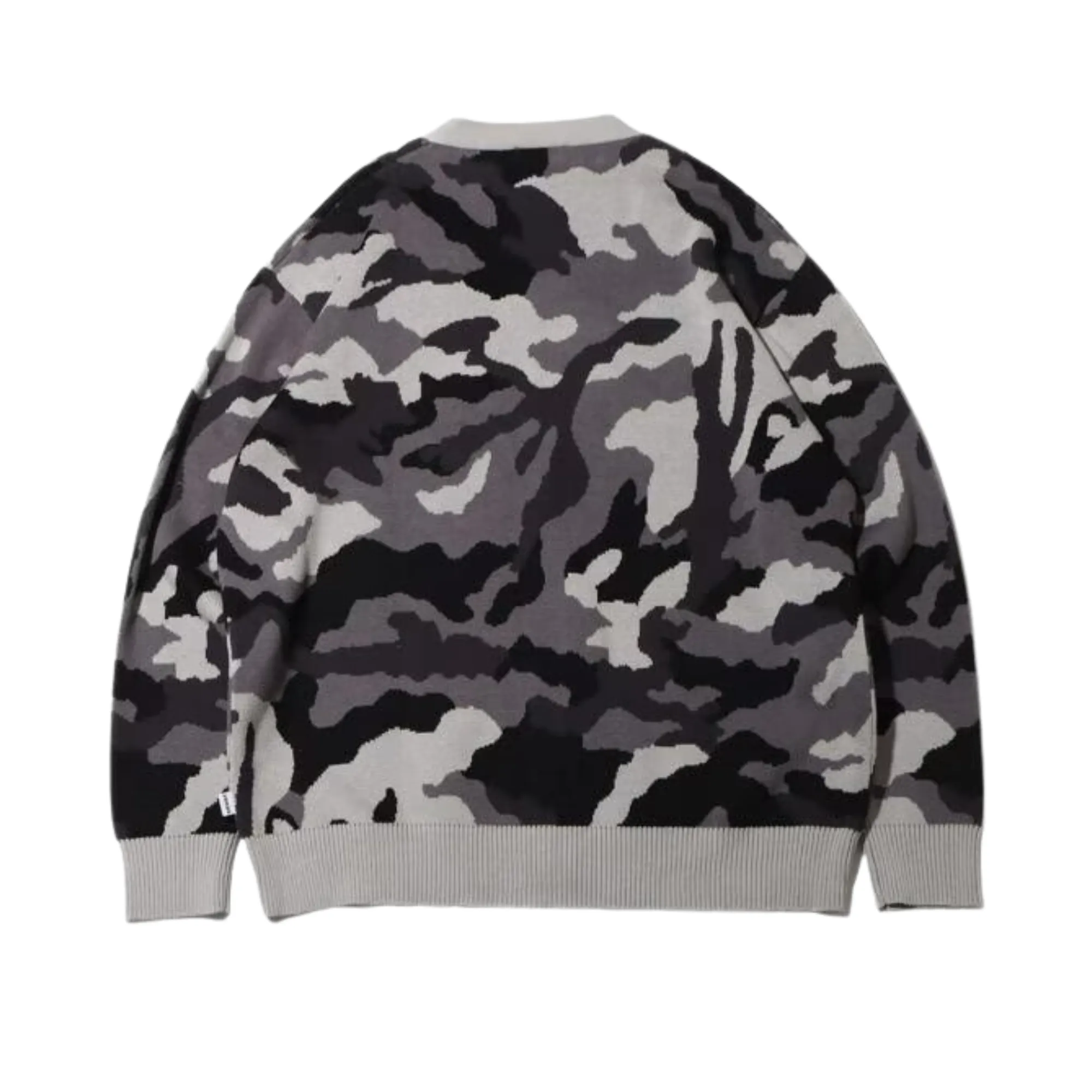 ATMOS CAMOUFLAGE KNIT CARDIGAN