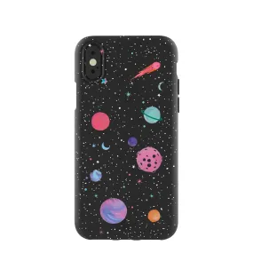 Black Cosmos iPhone X Case