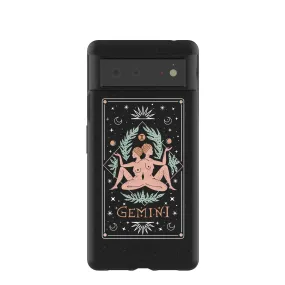 Black Gemini Google Pixel 6 Case