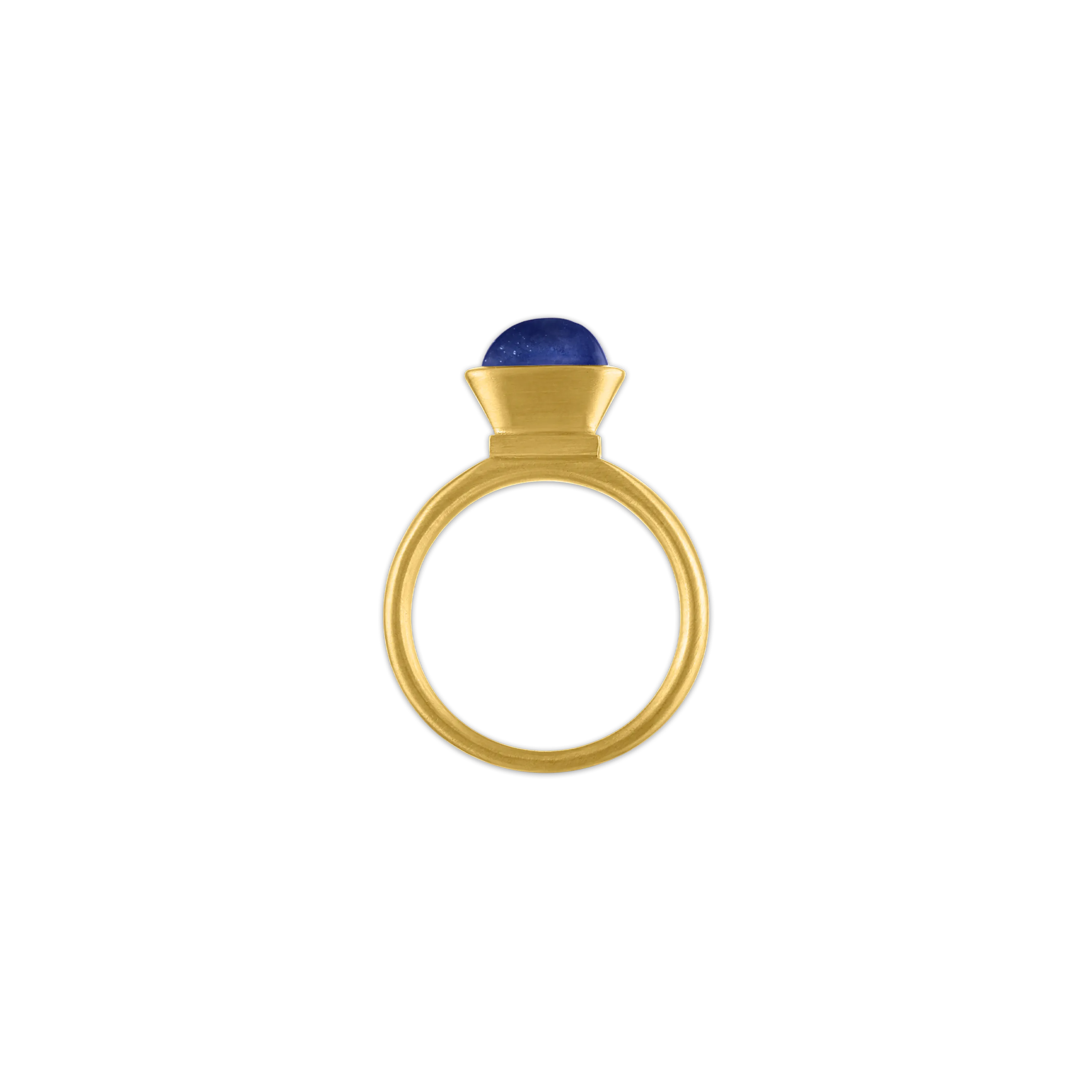 Blue Sapphire Baby Turris Ring