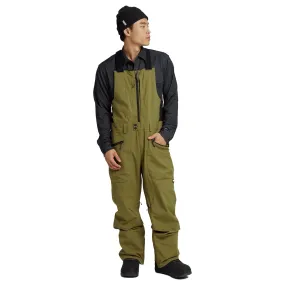 Burton Men's Reserve 2L Bib Pant 2024 Martini Olive