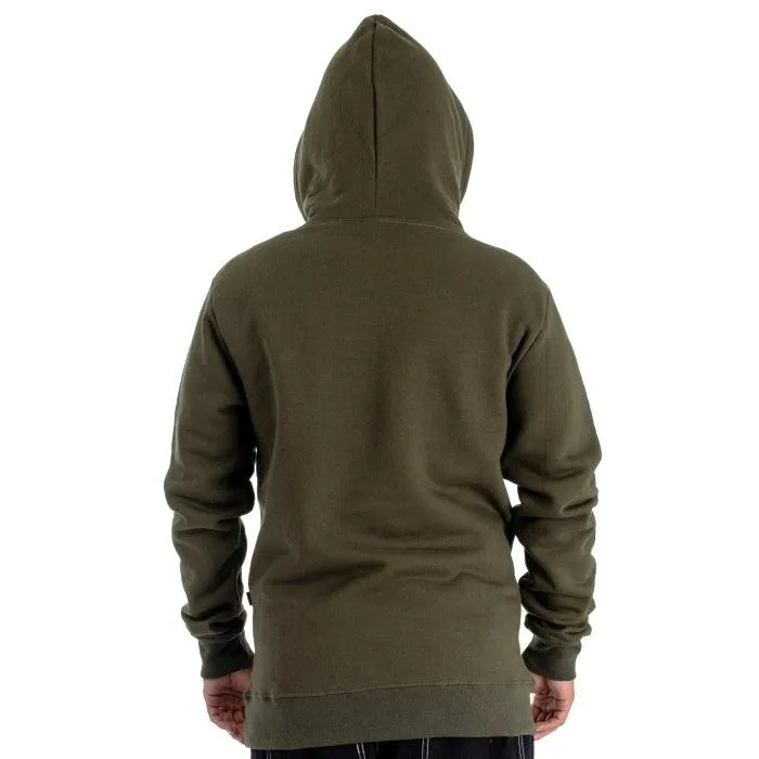 Buzo Quiksilver Big Logo Verde Militar