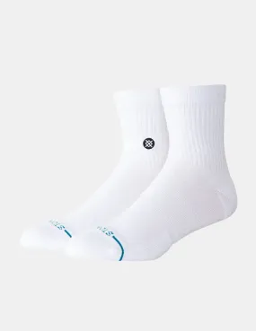 Calcetines Stance Icon Quarter Blanco