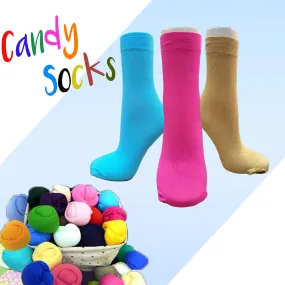 Candy Socks | Stocking | Nylon Socks (5 Pairs )