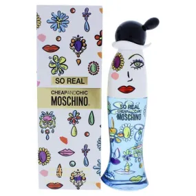 CHEAP AND CHIC SO REAL BY MOSCHINO FOR WOMEN -  Eau De Toilette SPRAY