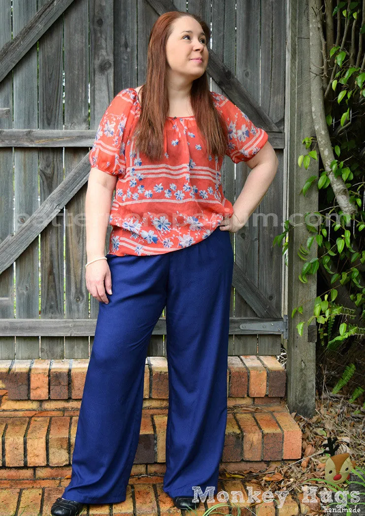 Coco | Wide Leg Pants Sewing Pattern