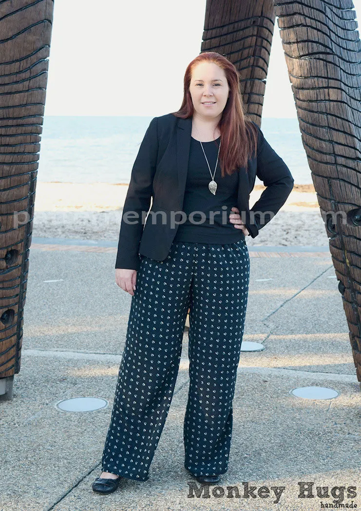 Coco | Wide Leg Pants Sewing Pattern