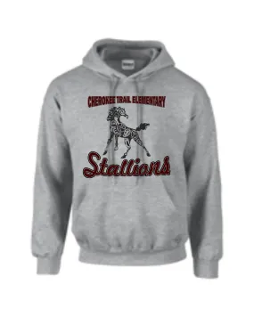 CTE Heather Grey Hooded Sweatshirt in 4 Designs