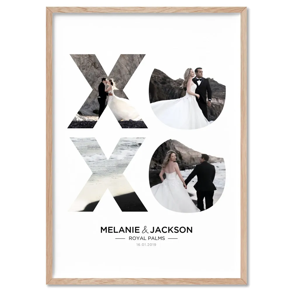 Custom Photos | XO Style Collage - Art Print