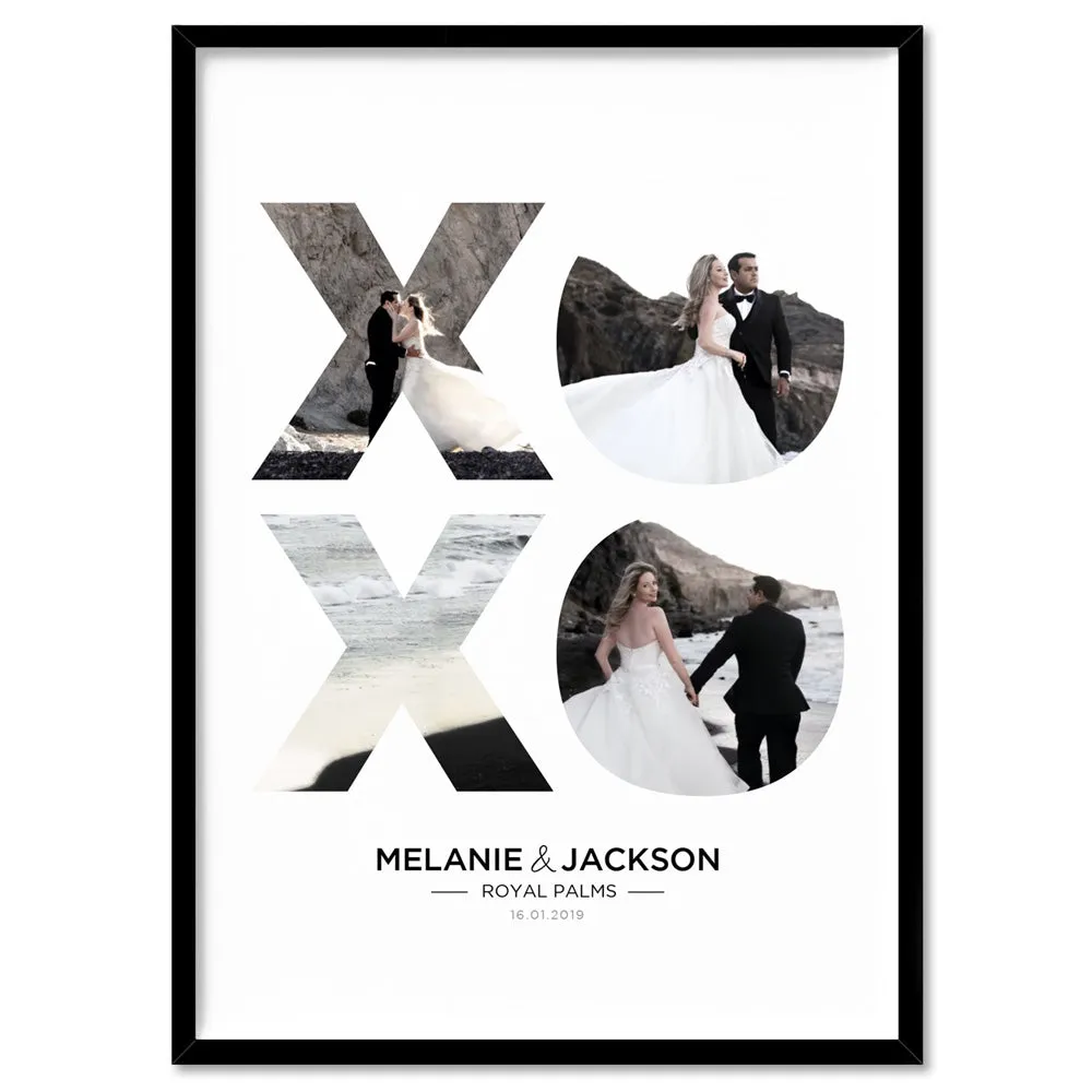 Custom Photos | XO Style Collage - Art Print