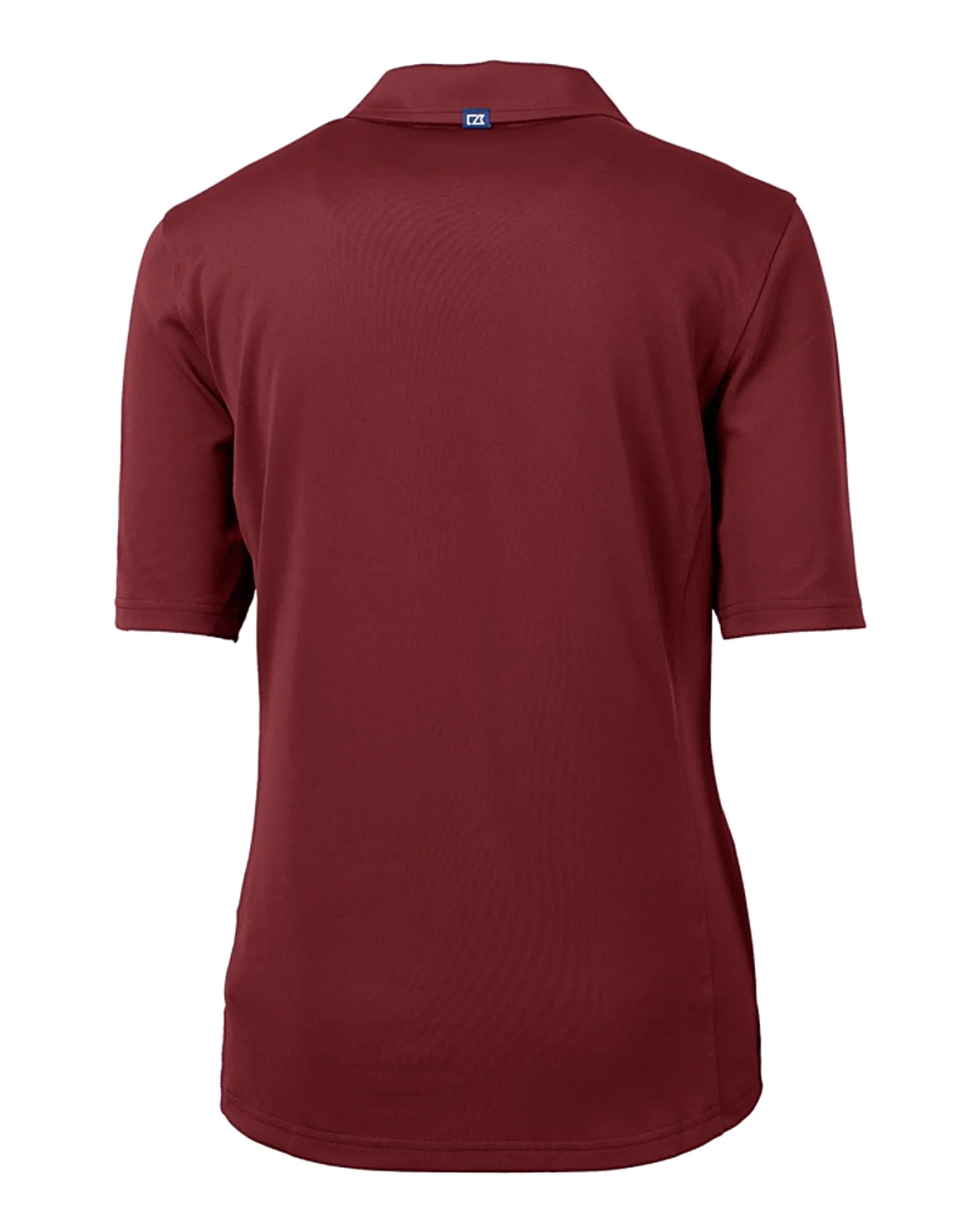 Cutter & Buck Virtue Eco Pique Burgundy Recycled Ladies Polo