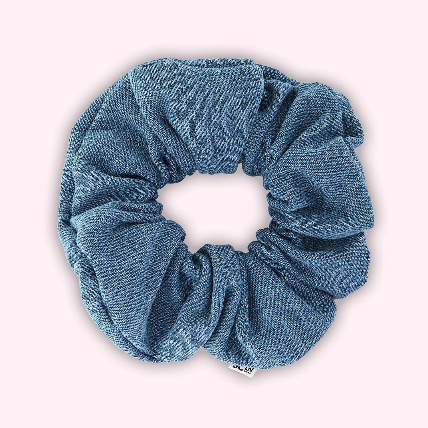 Denim Jumbo Scrunchie