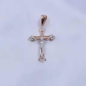 Dije cristo crucificado 4.2cm