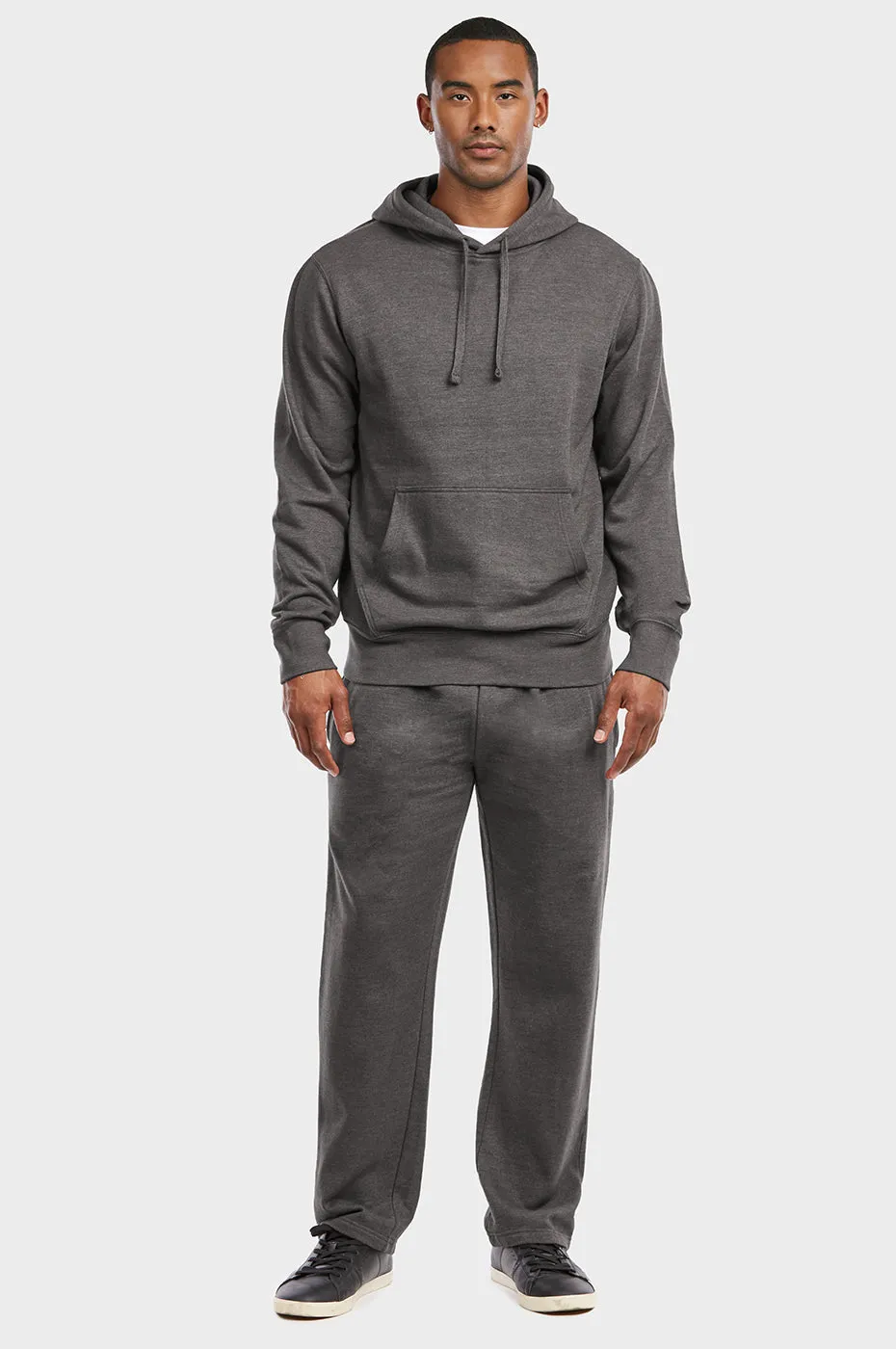 ET TU MEN'S LIGHTWEIGHT FLEECE SWEATPANTS (SP1020E_CH-GR)