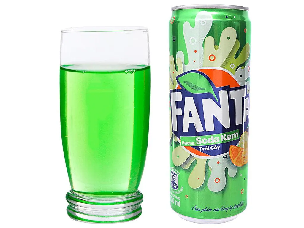 Fanta Soda Kem Trái Cây