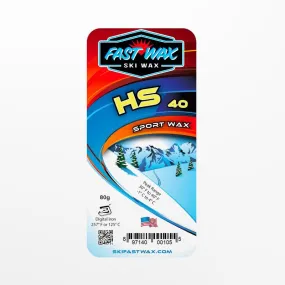 Fast Wax Sport Wax HS-40 Yellow 80g