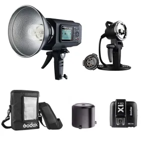 Godox AD600B Witstro TTL 2.4GHz Studio Flash Strobe Complete Kit (Bowens Mount)