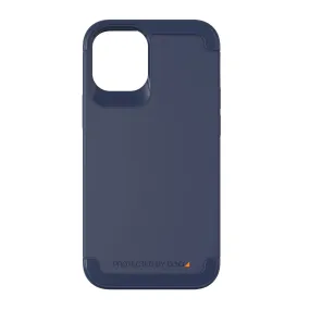 iPhone 12 Mini Gear4 D3O Navy Blue Wembley Case - 15-07678