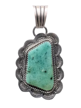 Kingman Turquoise Pendant | La Rose De Ganadonegro