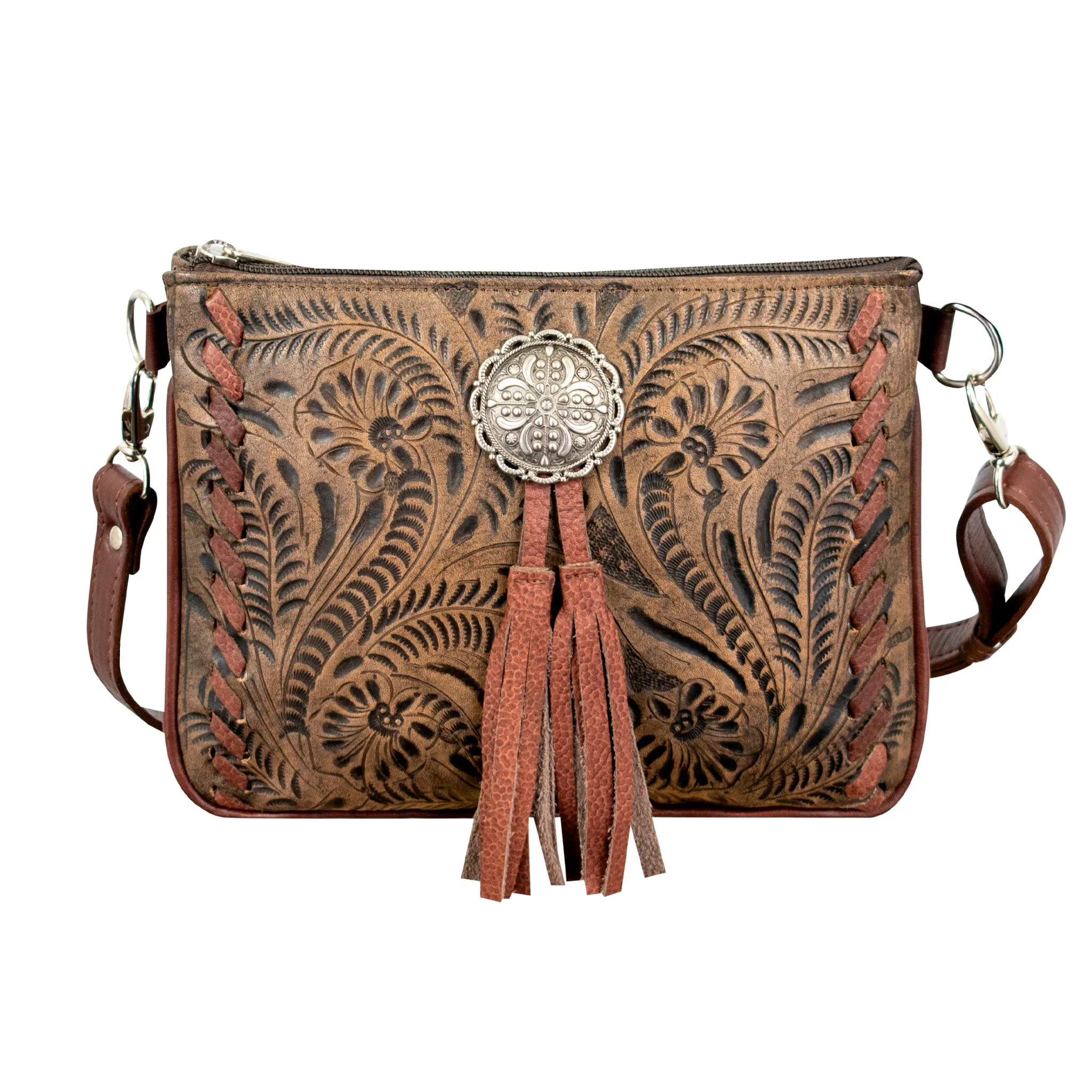 Lariats & Lace Multi-Compartment Crossbody