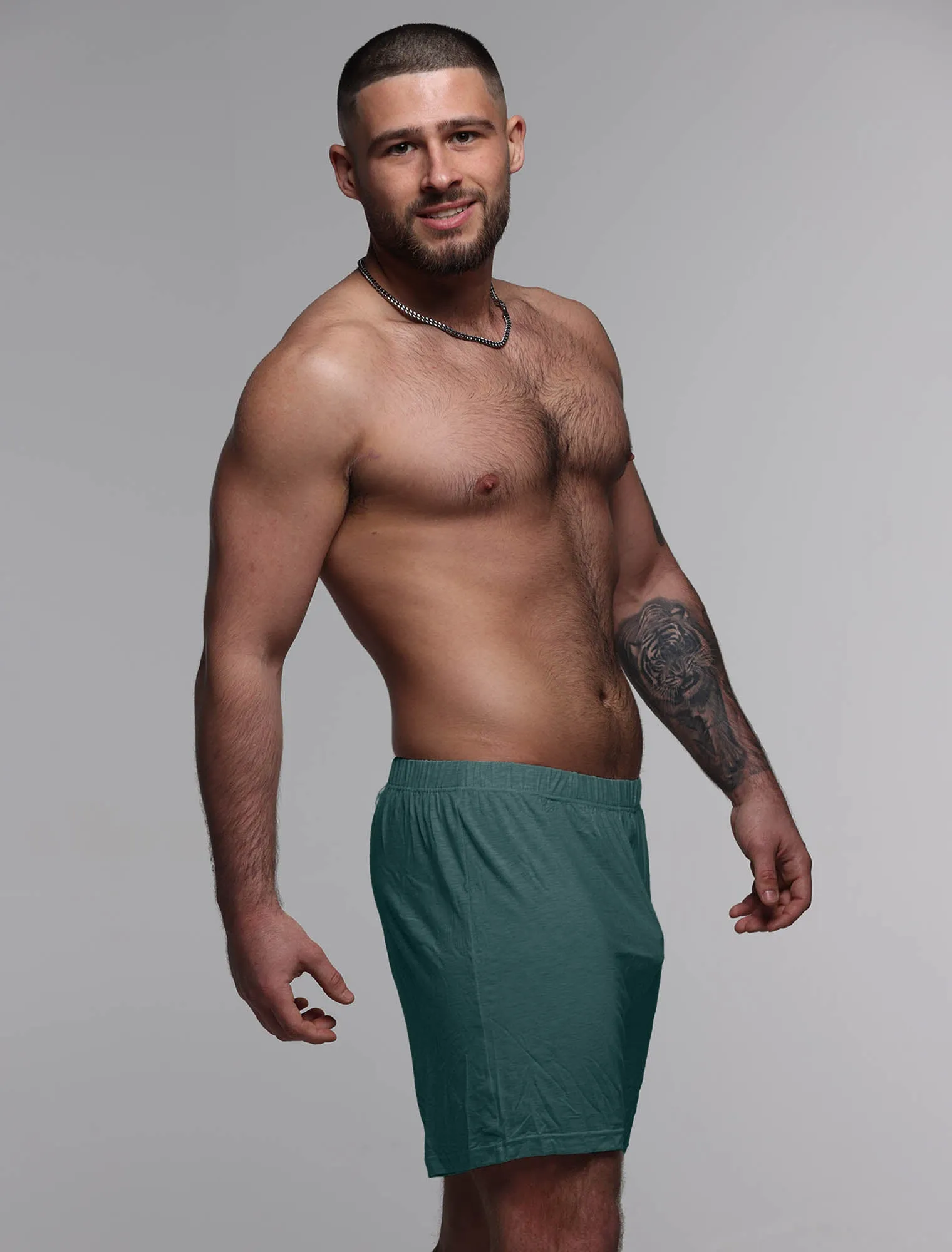 Mens Bed Shorts V2 - Green