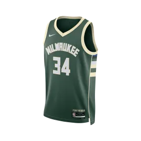 Nike Dri-FIT NBA Icon Edition Swingman Jersey - Giannis Antetokounmpo Milwaukee Bucks