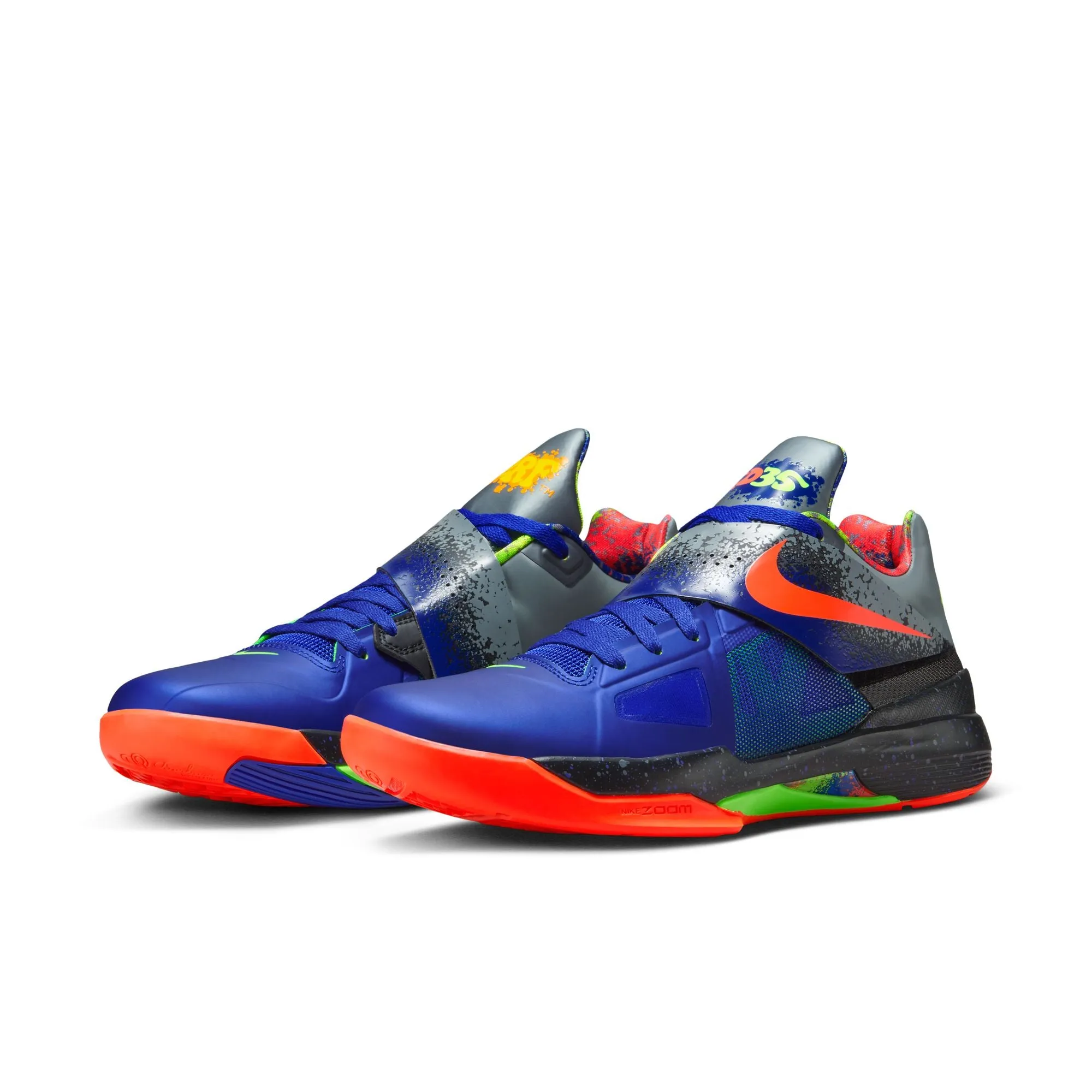 Nike KD IV NERF Concord and Electric Green FQ8180-400