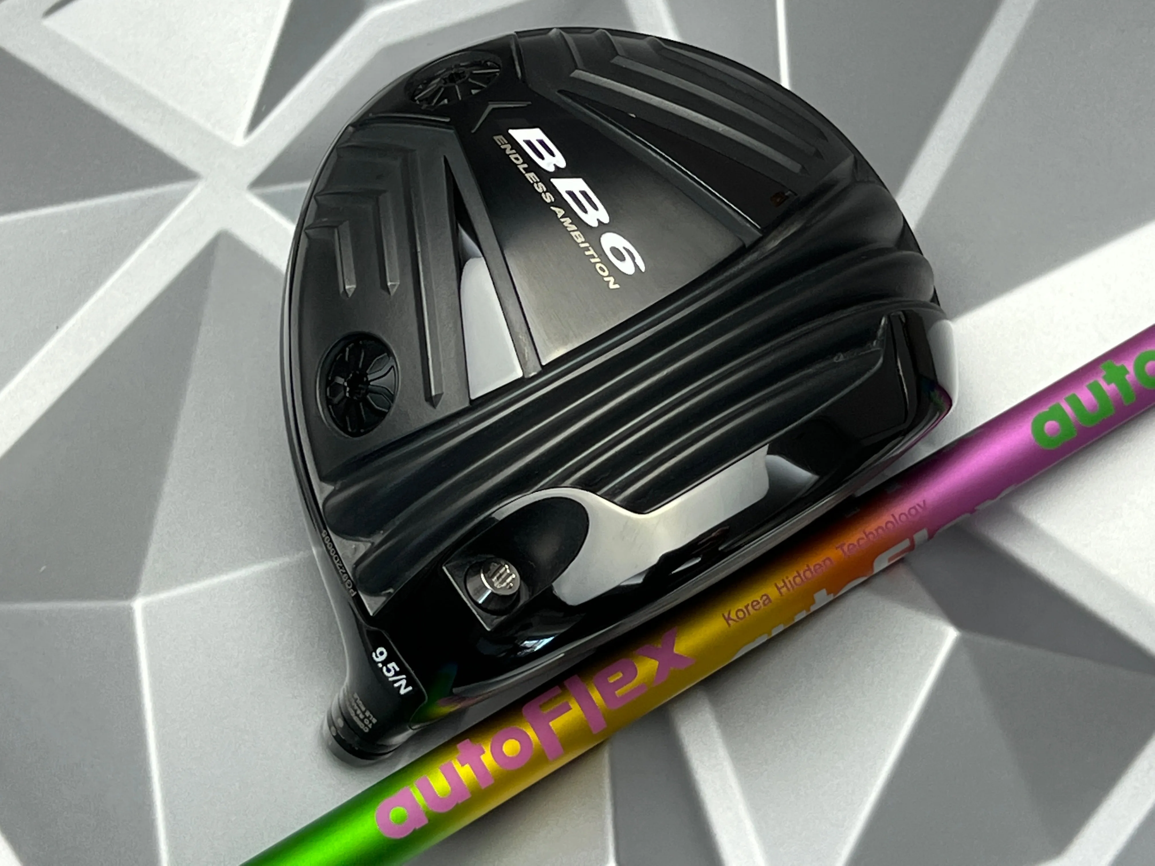 Progress Golf BB6 Driver with AutoFlex Rainbow