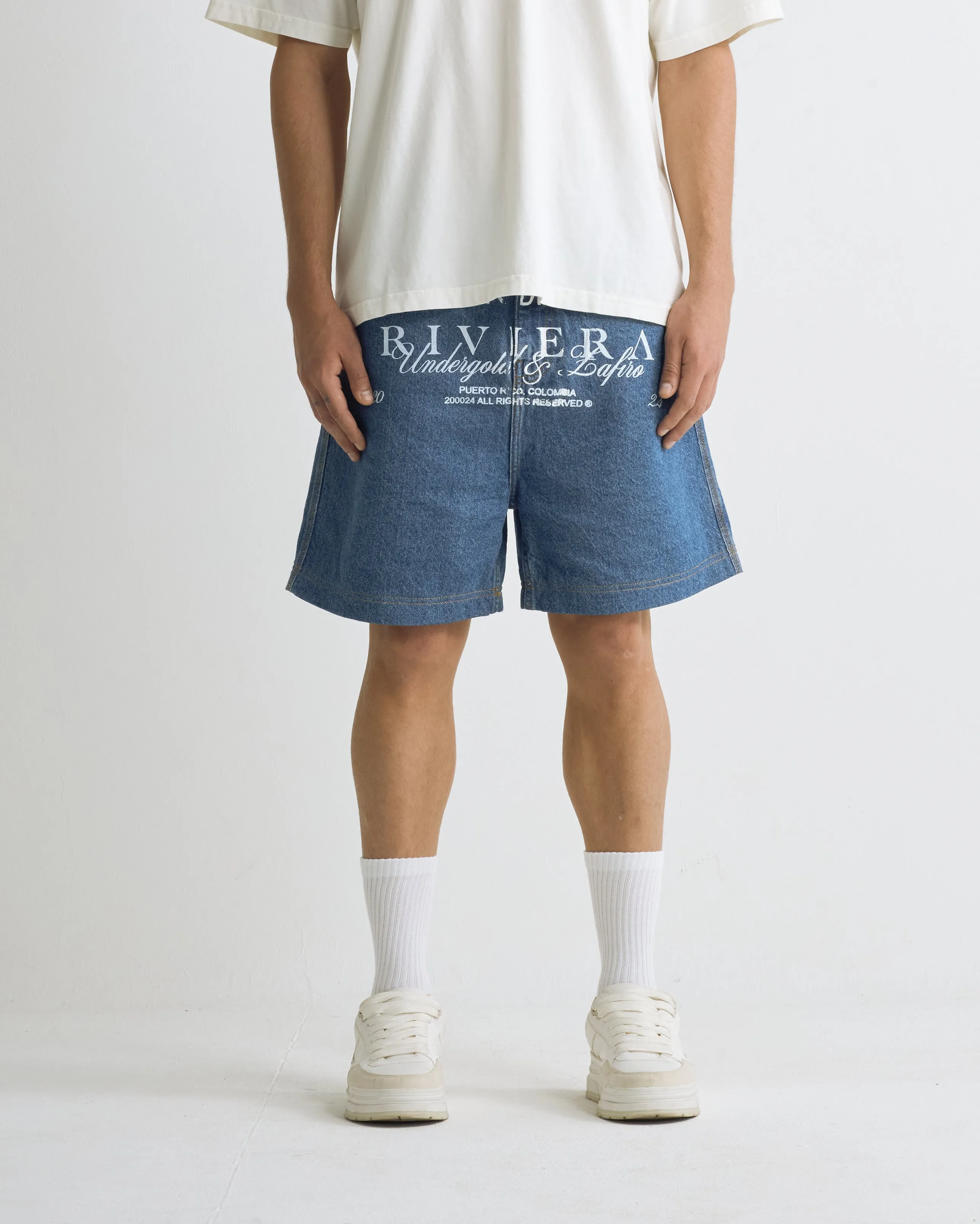 Riviera Basic Bermuda Shorts Blue