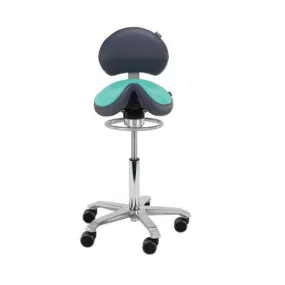 Score Amazone Saddle Stool with Lumbar Support