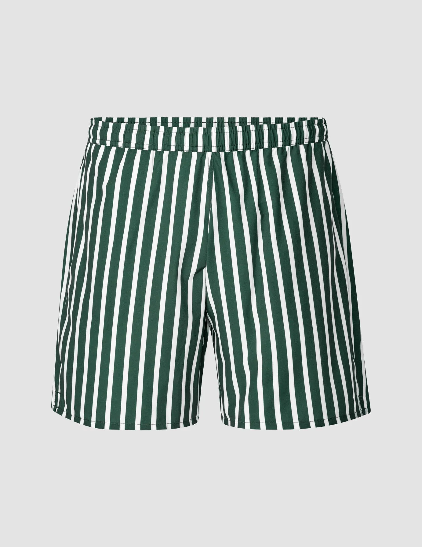 Swim Shorts Garden Green Stripe