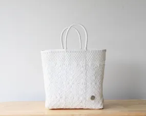 White Tote Bag by MexiMexi